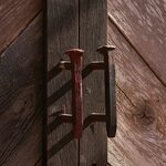 Railroad Spike Handles Photograph by Art Block Collections